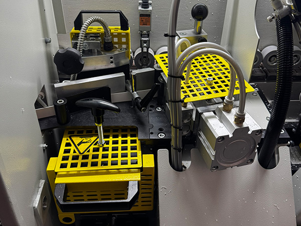 PowlTech PE3 removable EVA hotmelt glue pot in UK furniture production